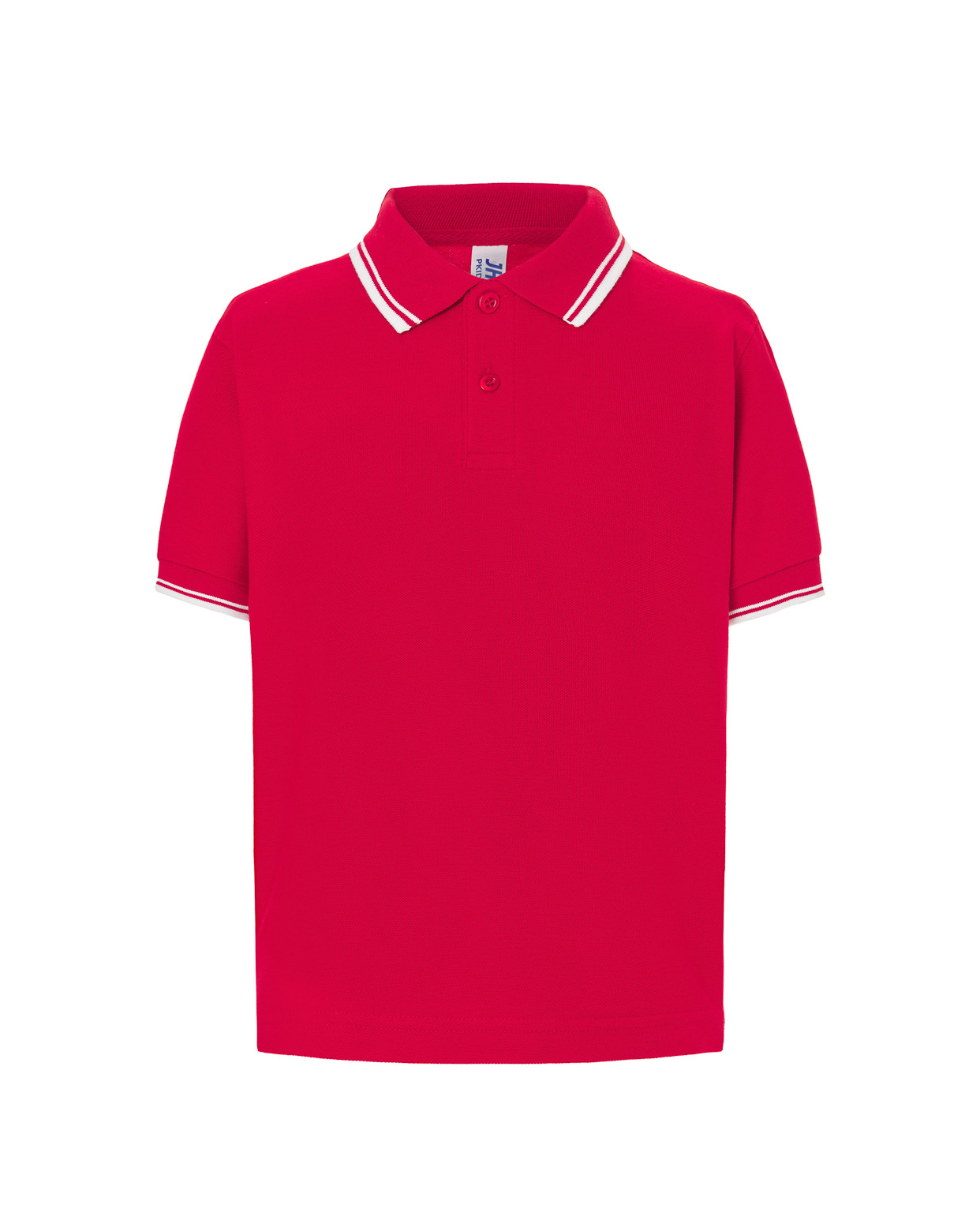 Kid Unisex Polo RED / WHITE