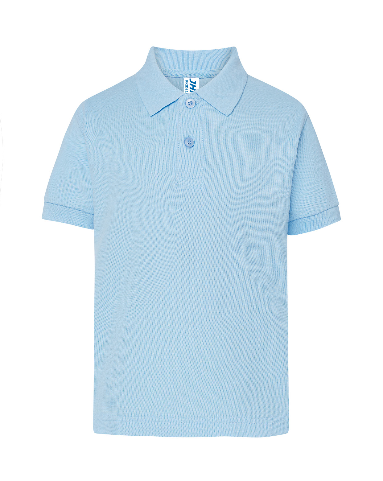 Kid Unisex Polo Sky Blue