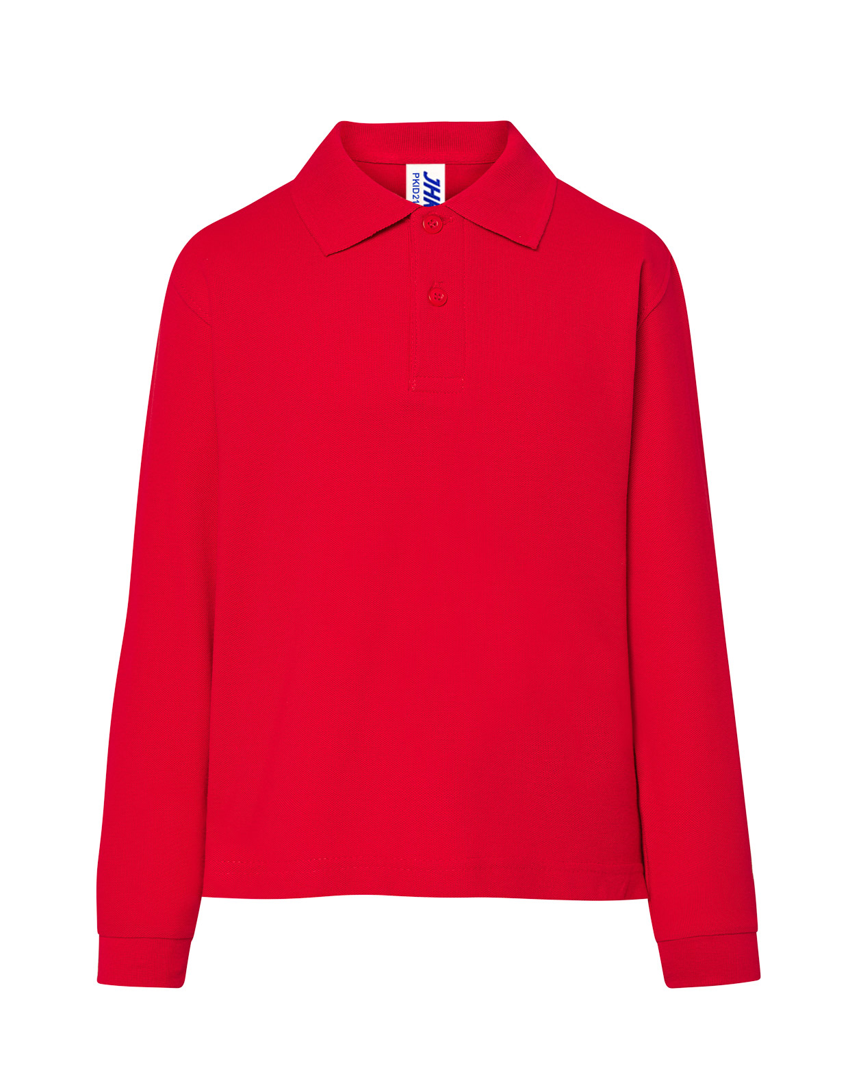 Kid LS Unisex Polo  Red