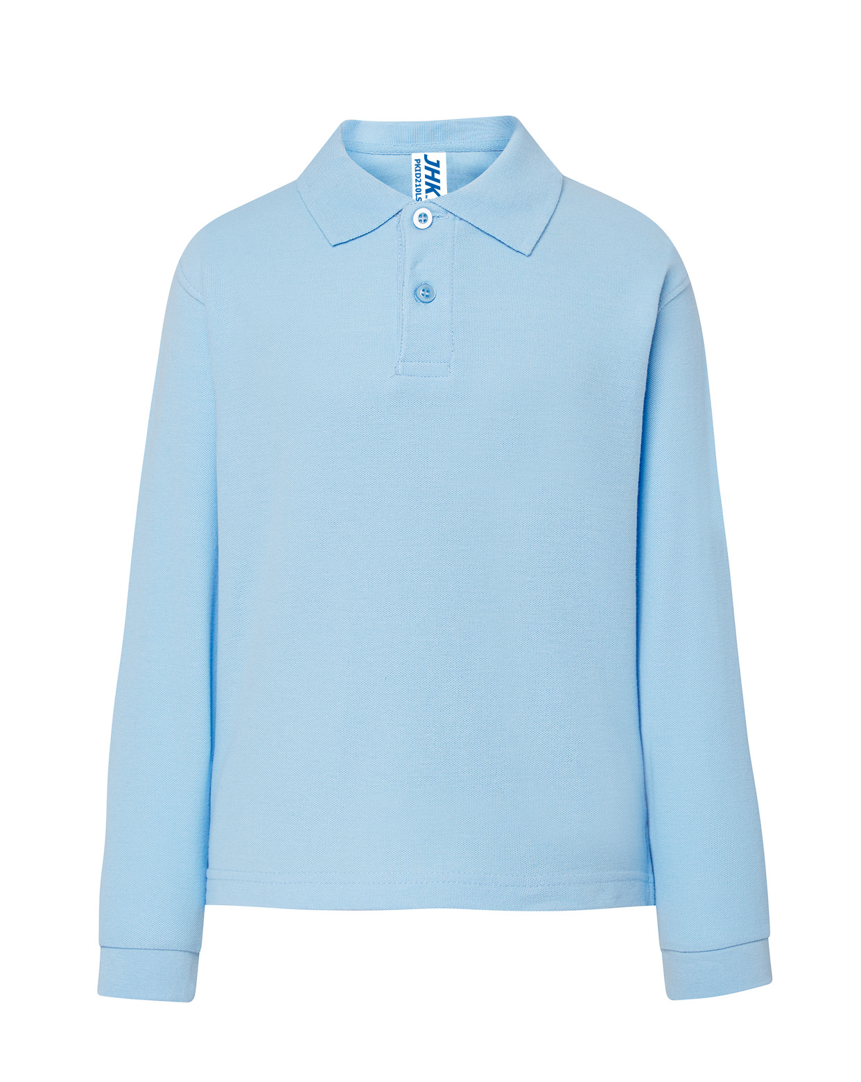 Kid LS Unisex Polo  Sky Blue