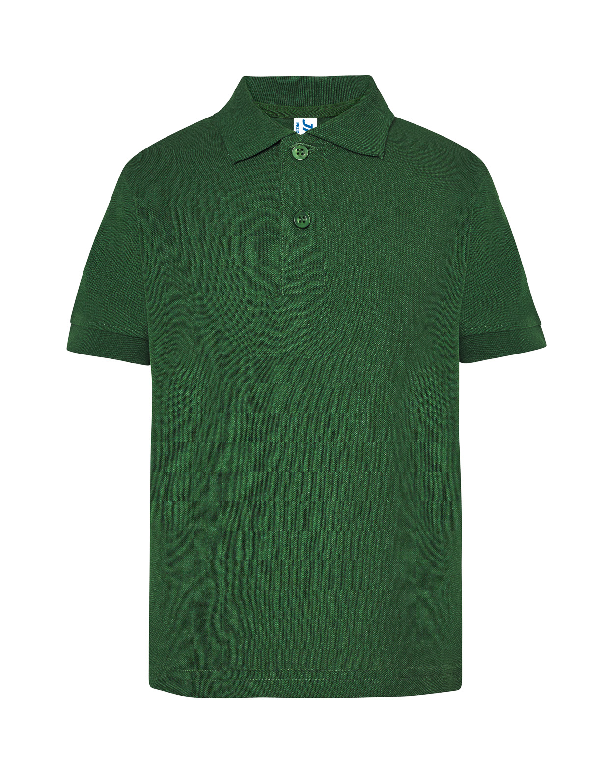 School Wear Kid Unisex Polo  Bottle Green