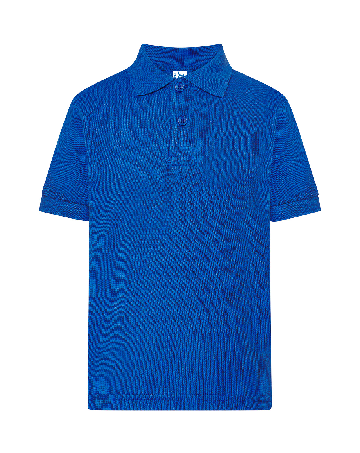 School Wear Kid Unisex Polo  Royal Blue
