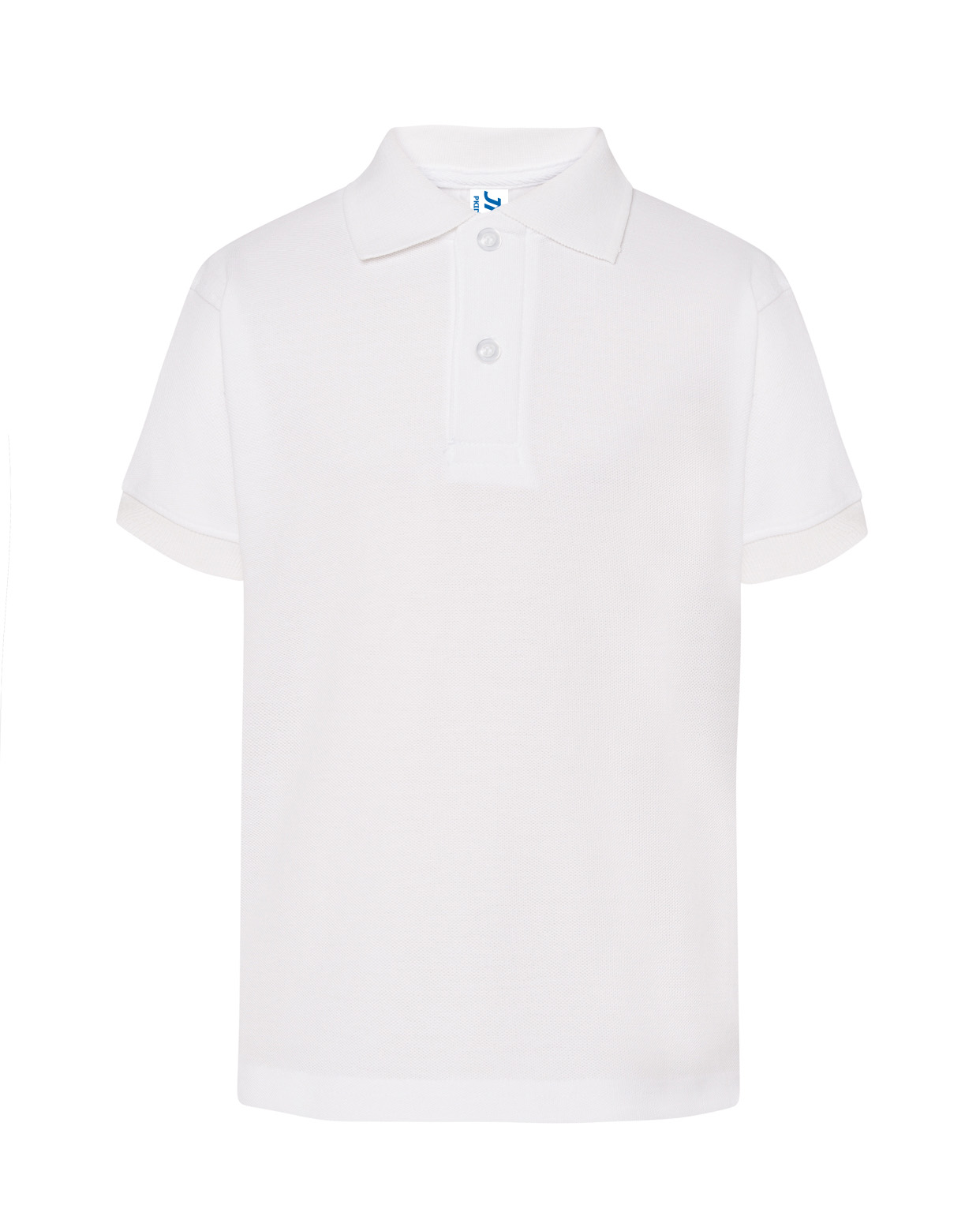 School Wear Kid Unisex Polo  White