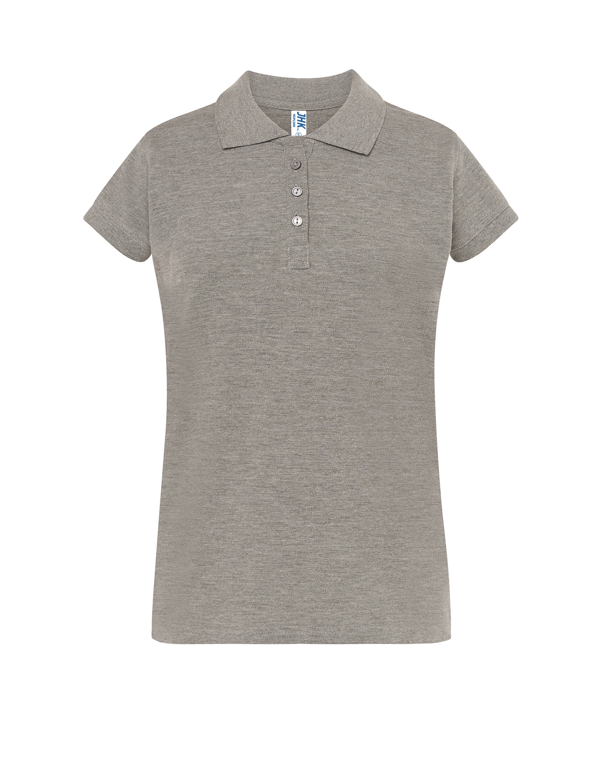 Lady Regular Polo  Grey Melange