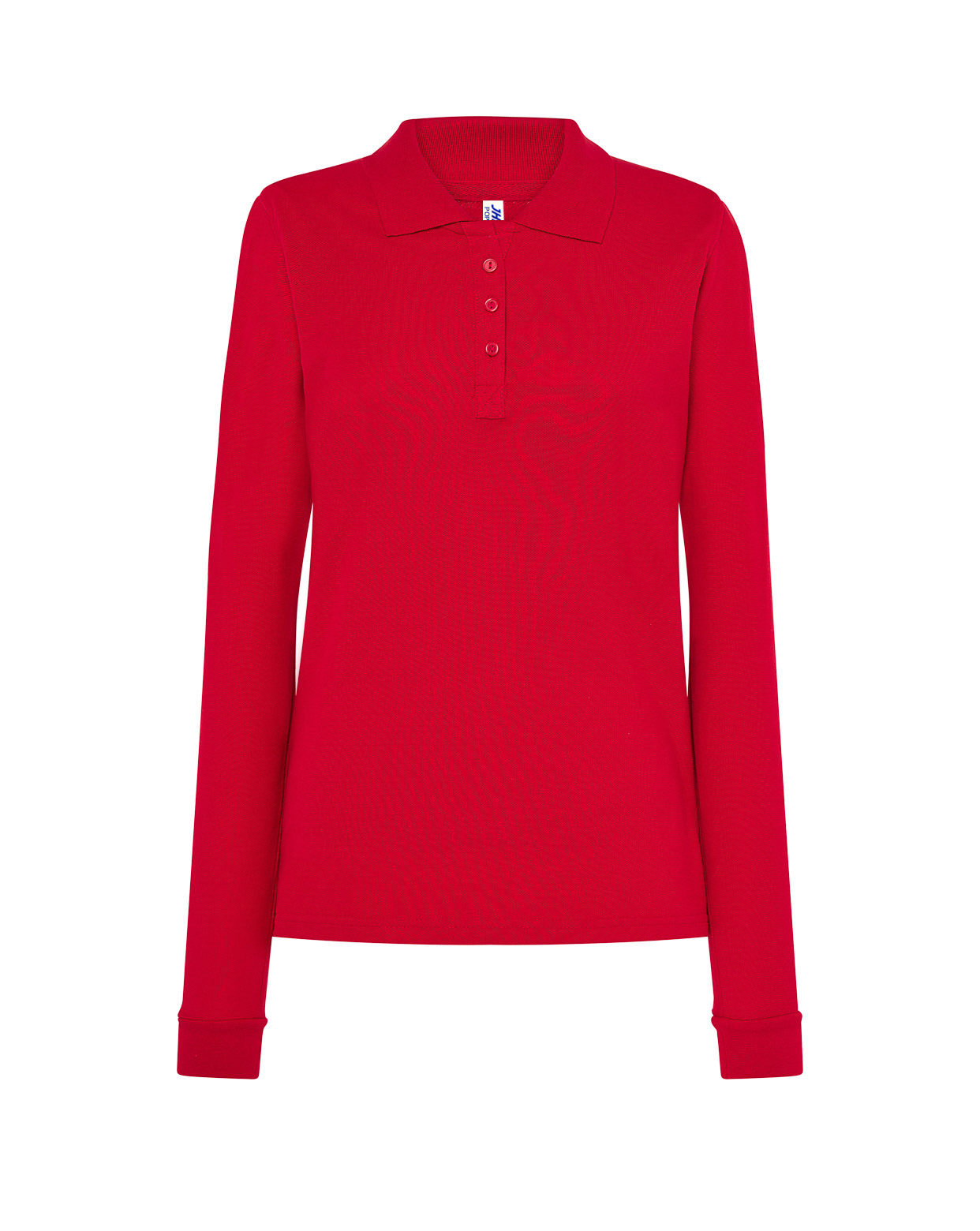 Lady Regular LS Polo  Red