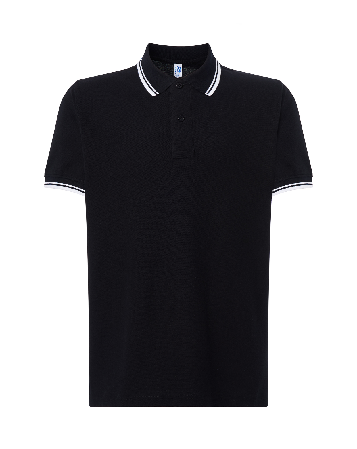 Man Regular Polo  Black / White