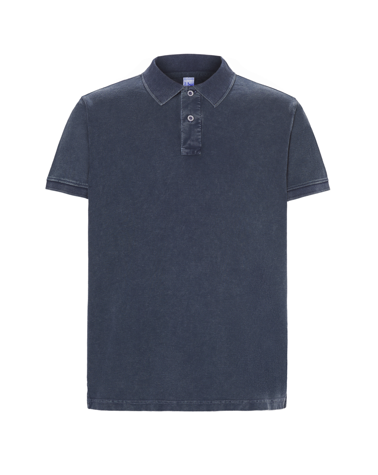 Man Regular Polo  Dark Blue Wash