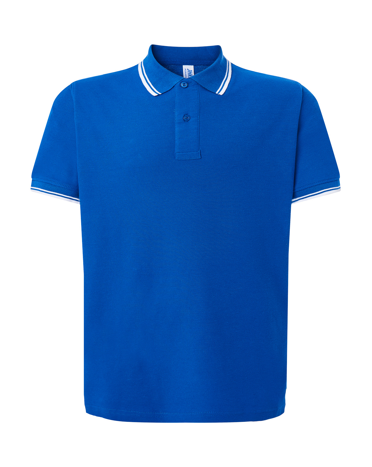 Man Regular Polo  Royal Blue / White