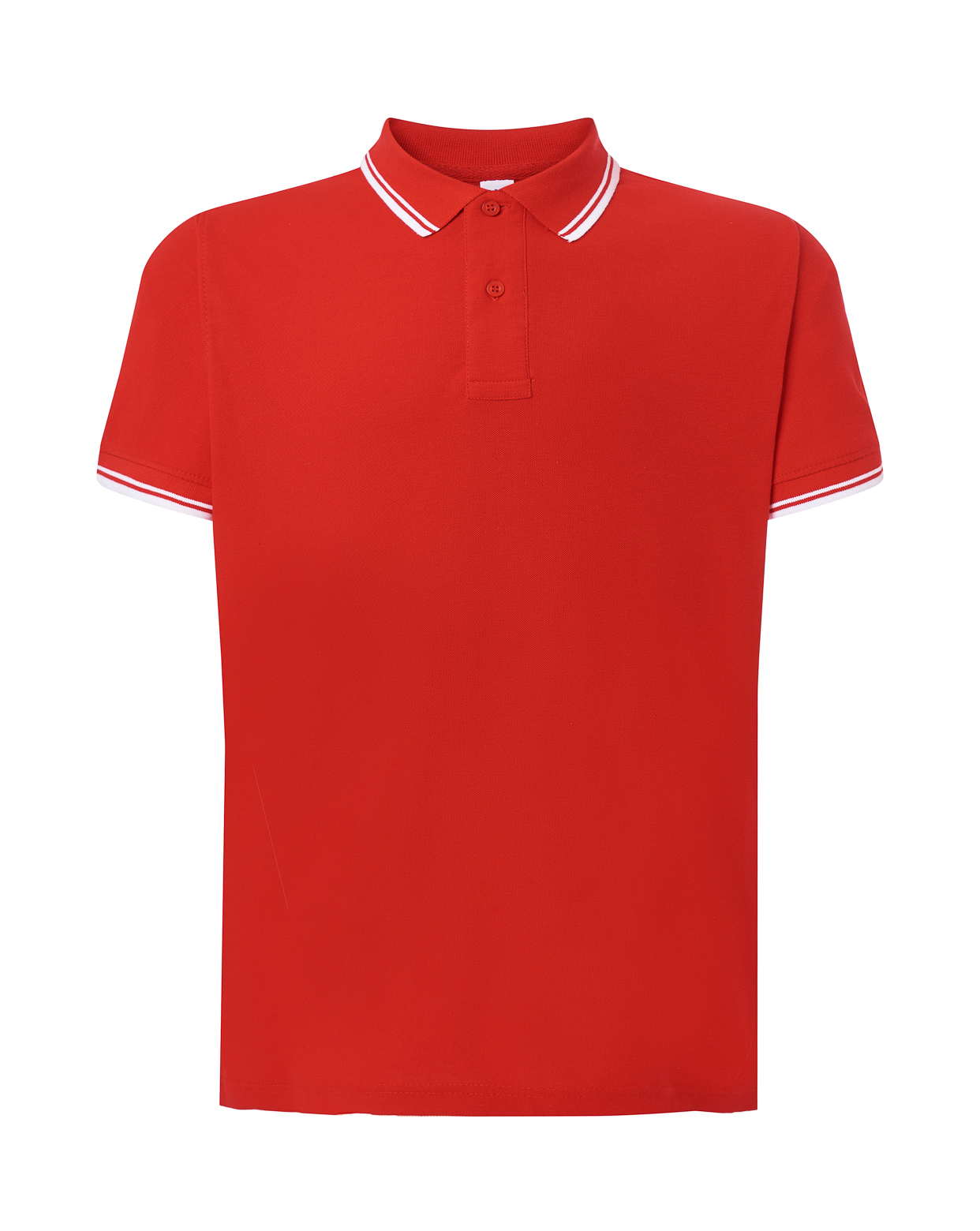 Man Regular Polo  RED / WHITE