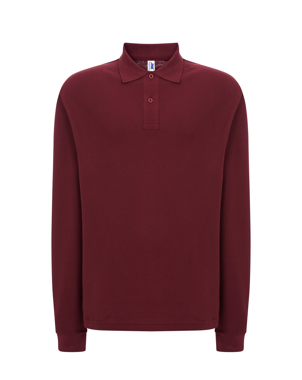 Man Regular LS Polo  Burgundy