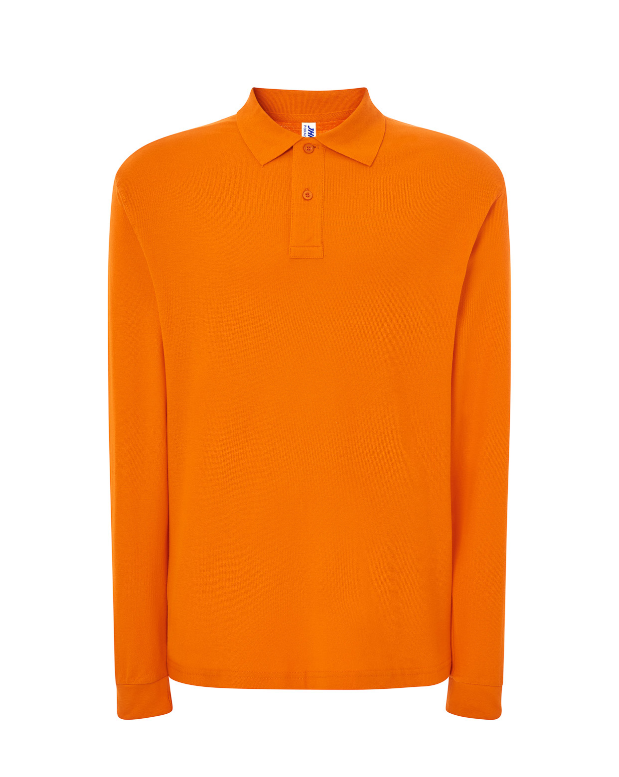 Man Regular LS Polo  Orange