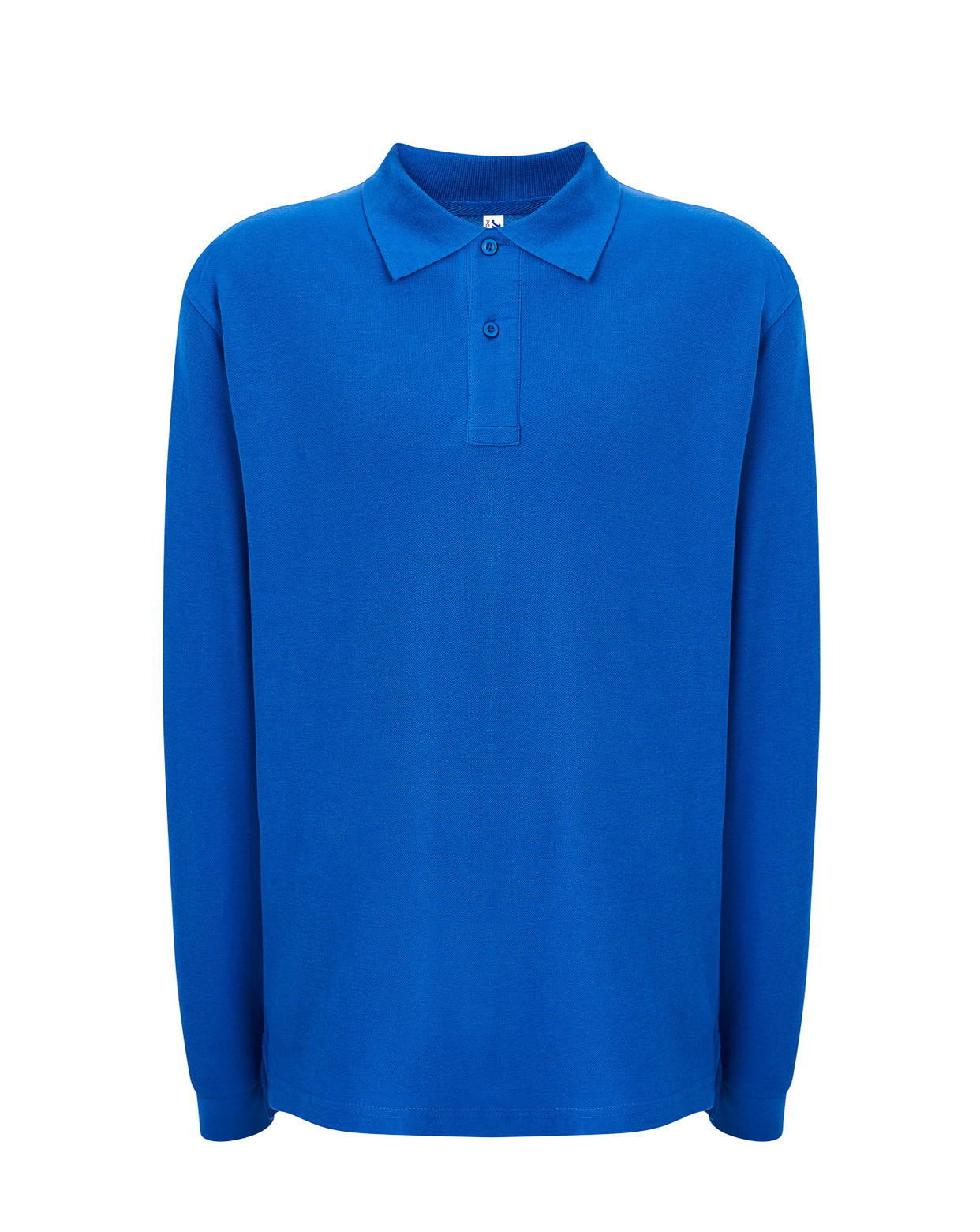 Man Regular LS Polo  Royal Blue