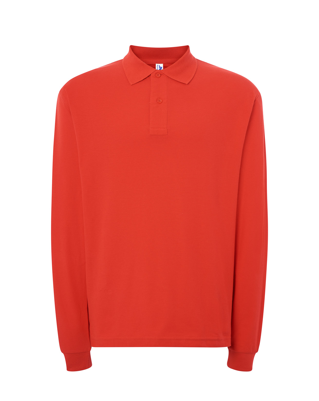 Man Regular LS Polo  Warm Red
