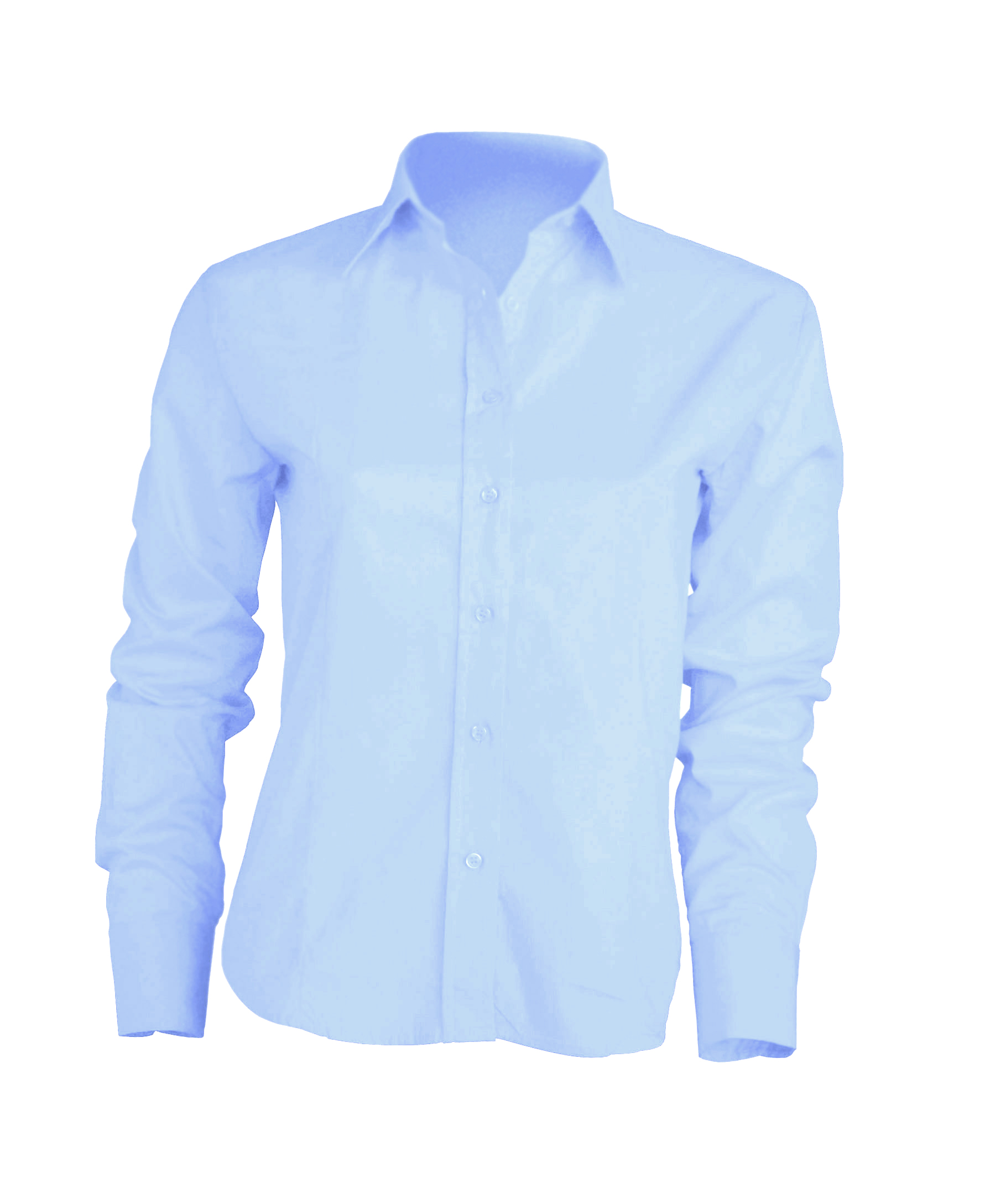 Shirt Lady Oxford Light Blue