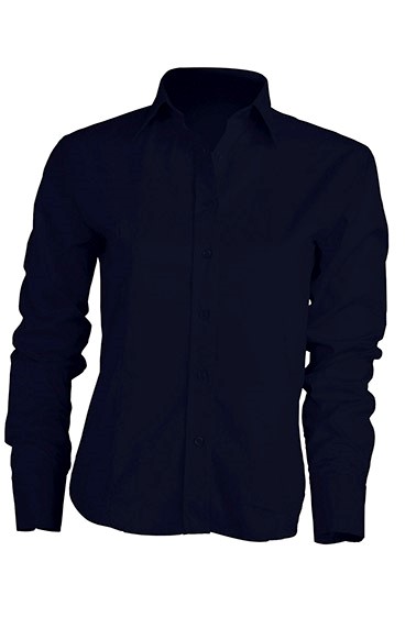 Shirt Lady Poplin Navy