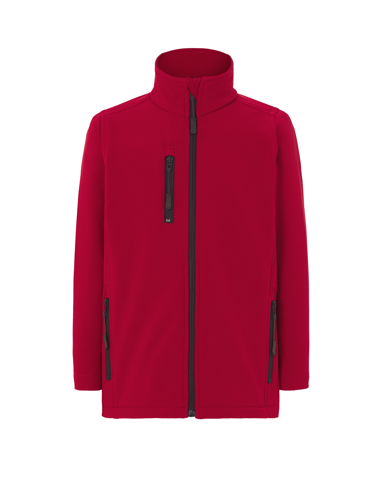 Kid Unisex Softshell Jacket Red