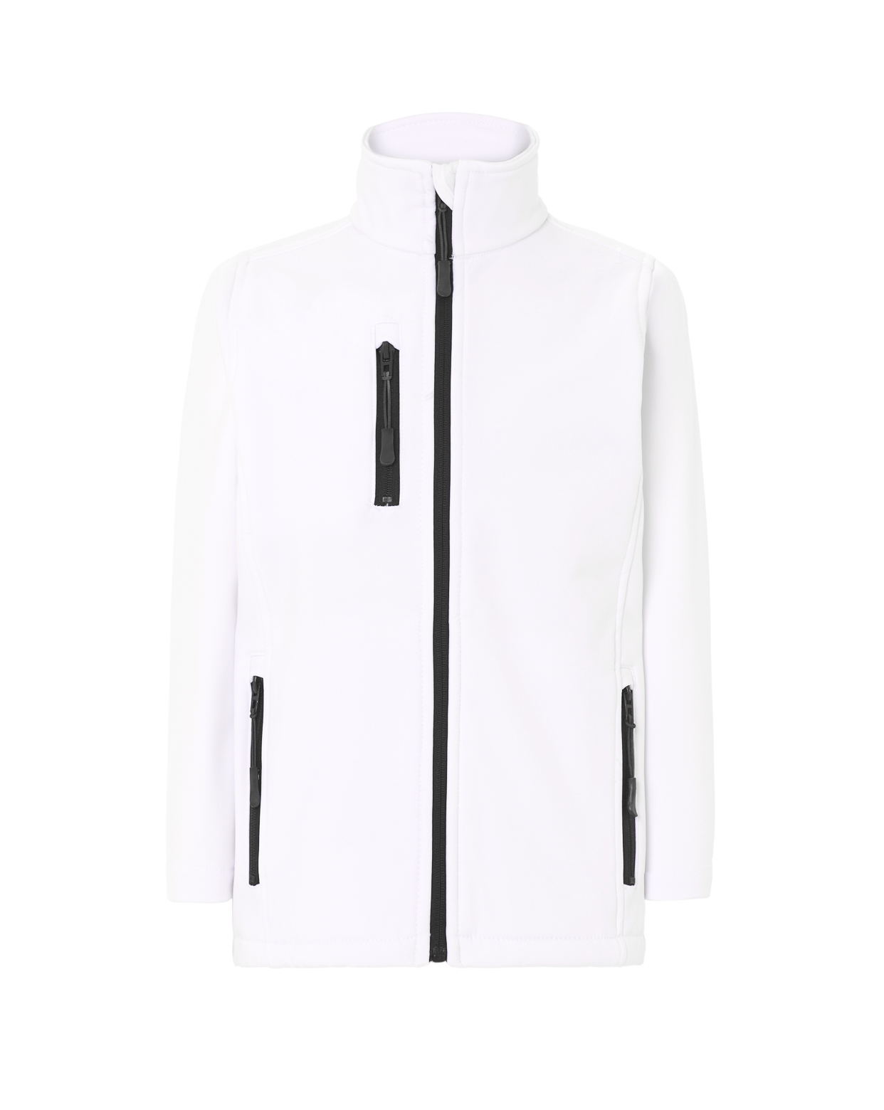Kid Unisex Softshell Jacket White