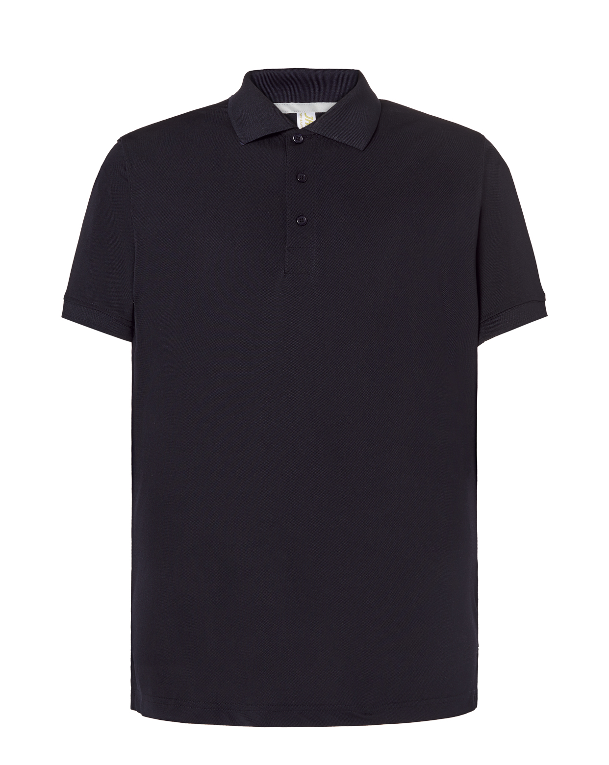 Man Heavy Sport Pique Polo Navy-Silver