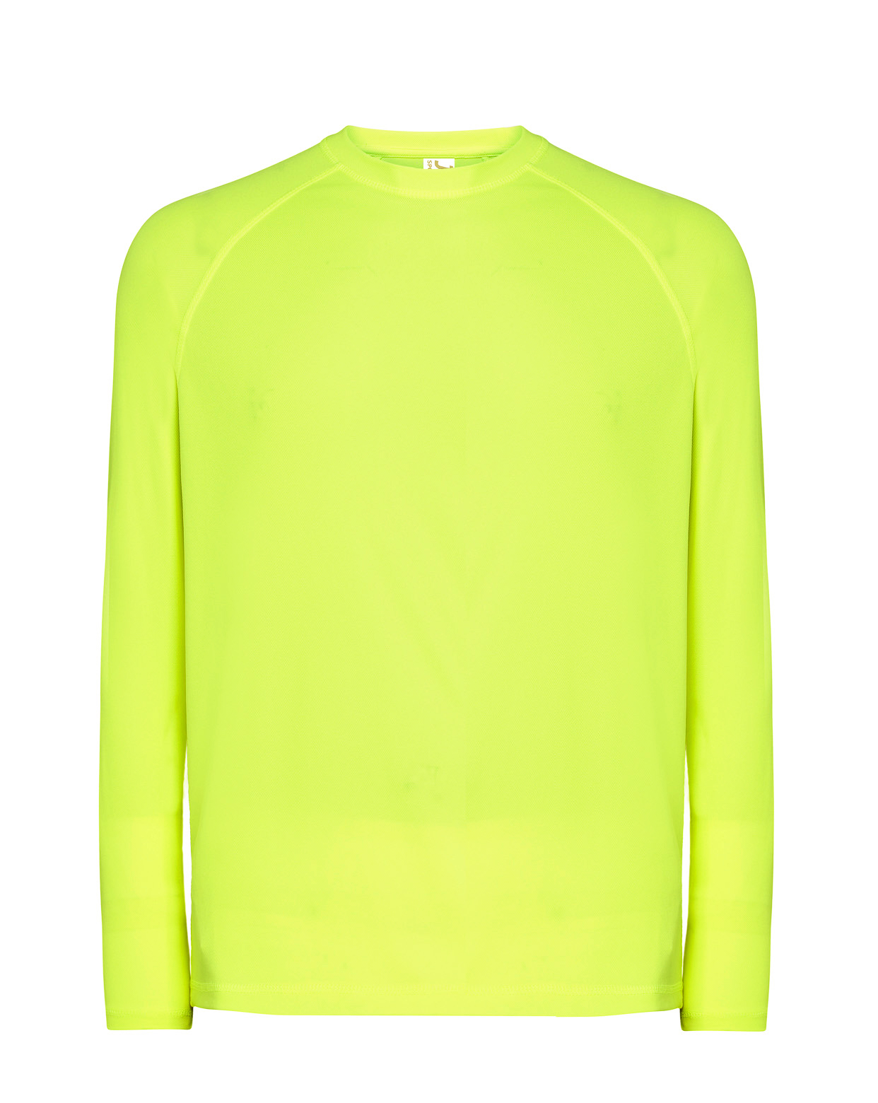 Man LS Sport T-Shirt  Gold Fluor