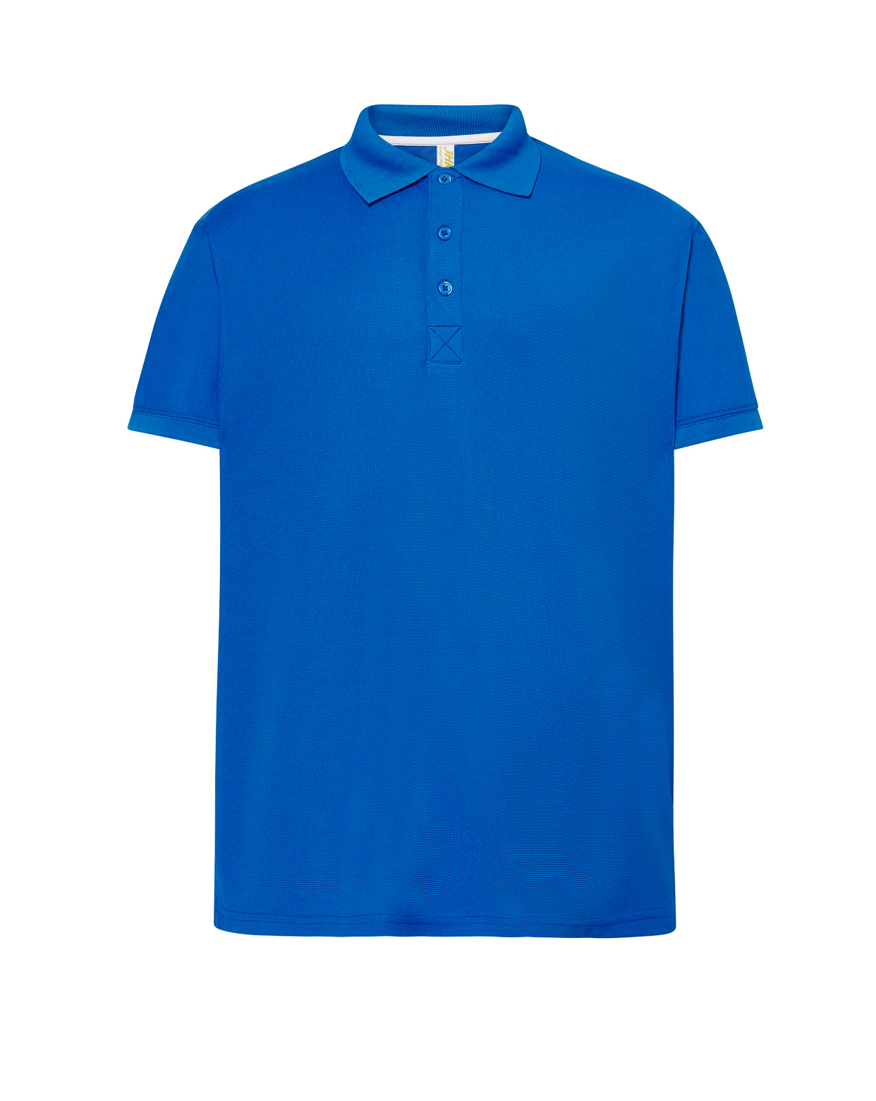 Man Sport Pique Polo  Royal Blue