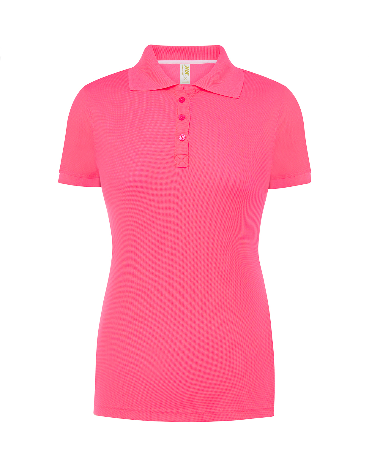 Lady Sport Pique Polo Fucsia Fluor