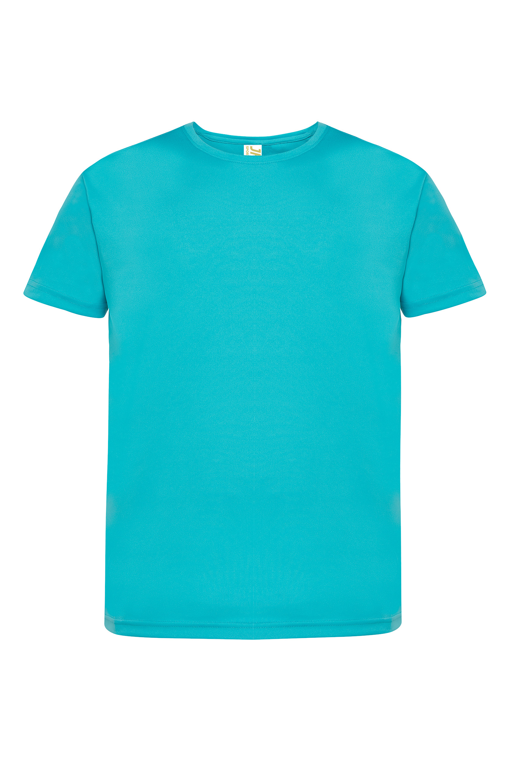 Man Regular Sport T-Shirt  Turquoise