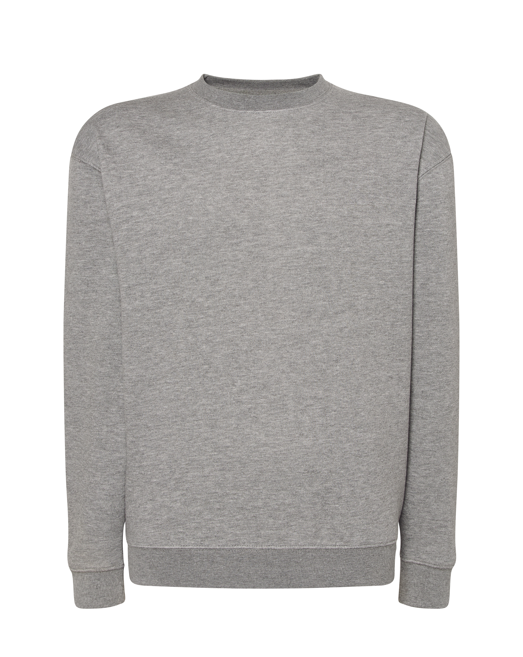Sweatshirt French Terry Grey Melange