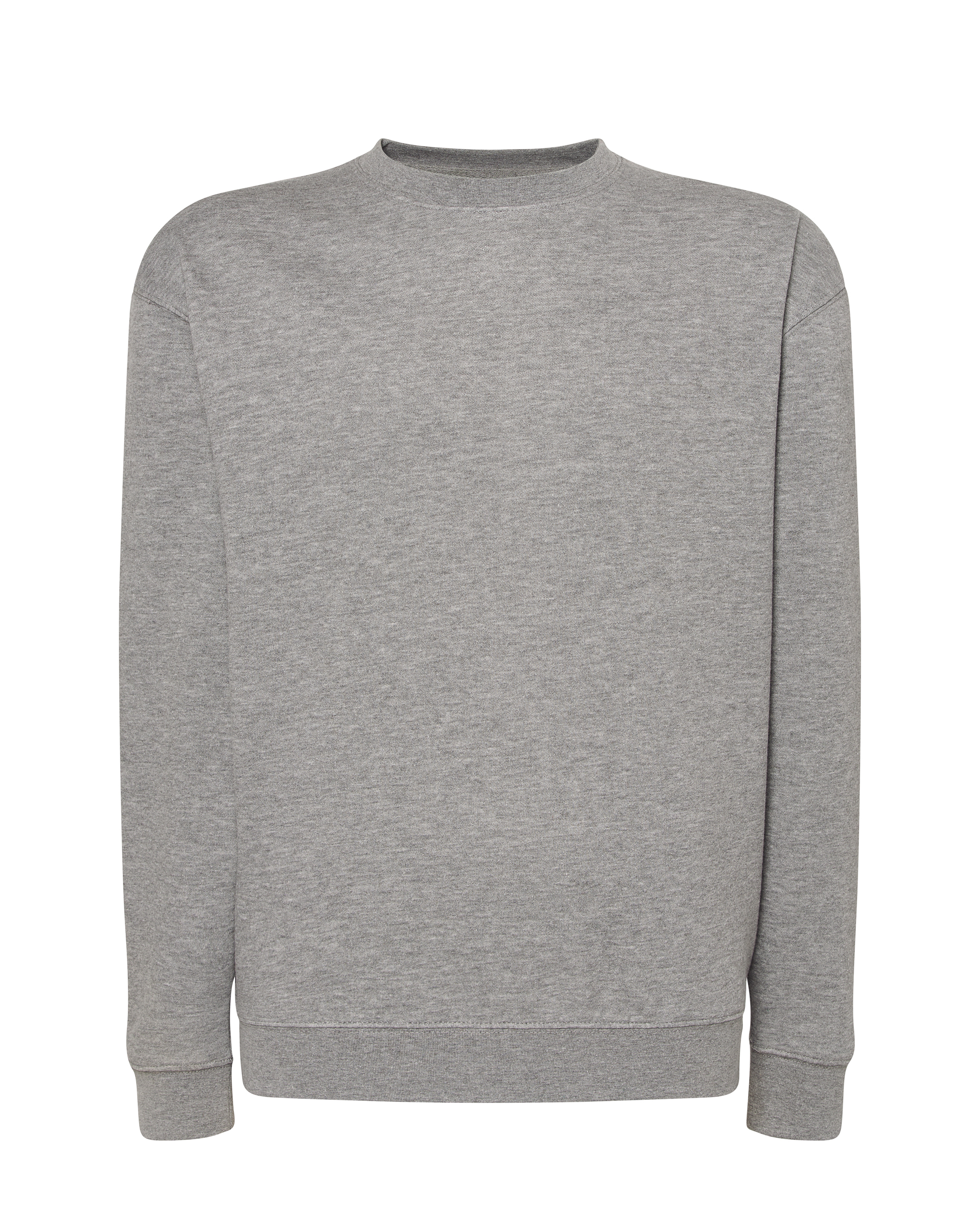 Unisex CVC Sweatshirt Grey Melange