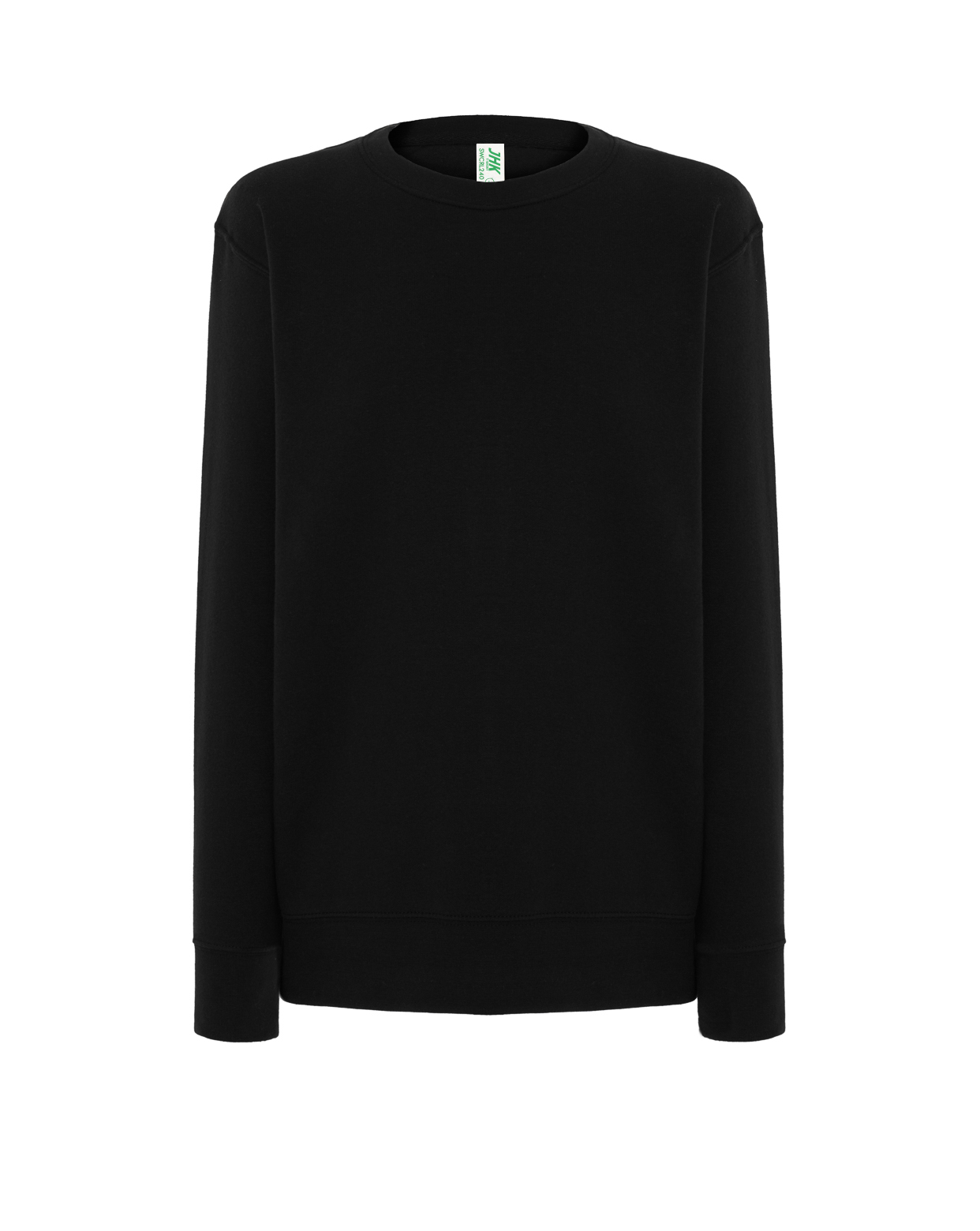 Sweatshirt Lady French Terry Black