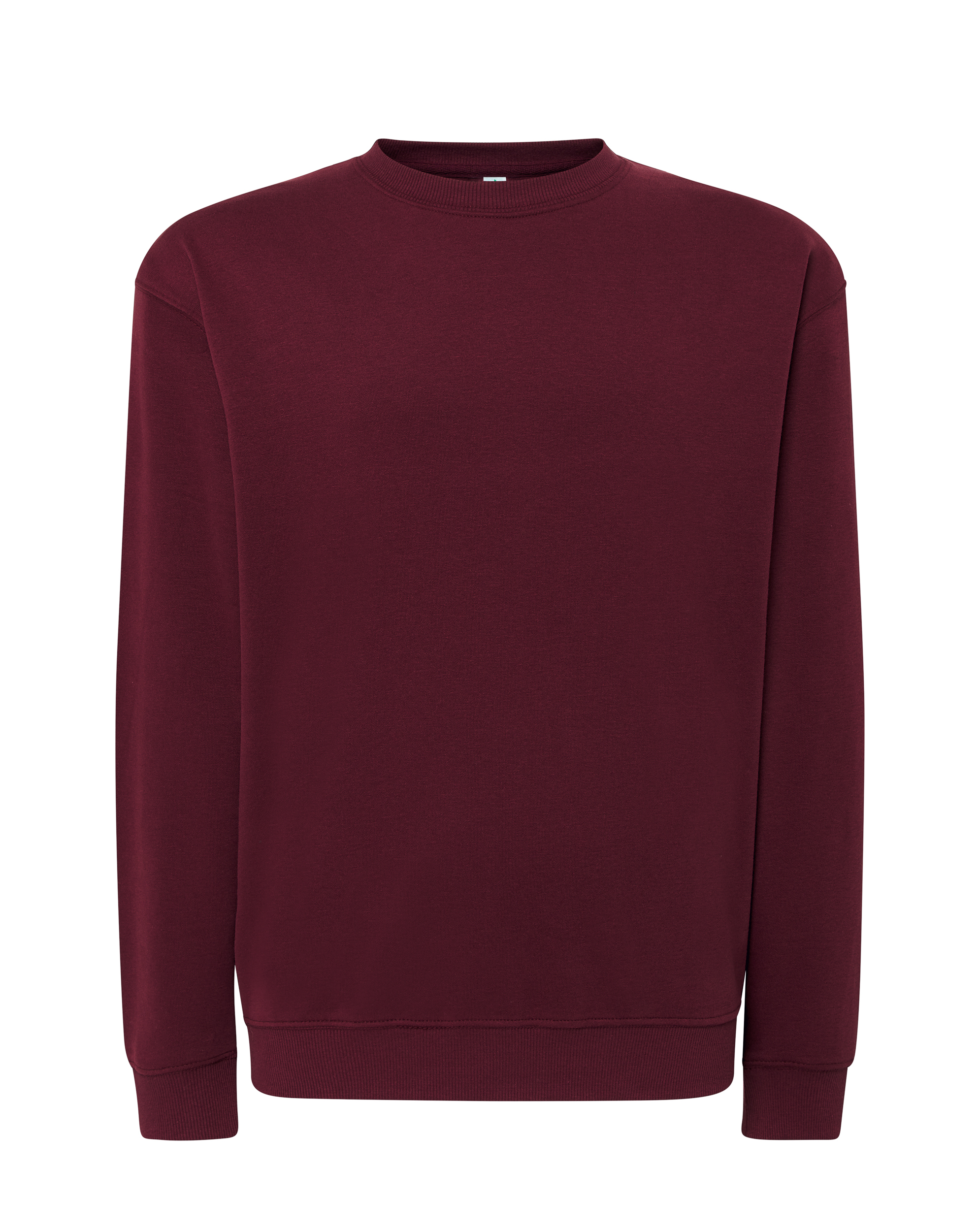 Peach Crew Neck Burgundy