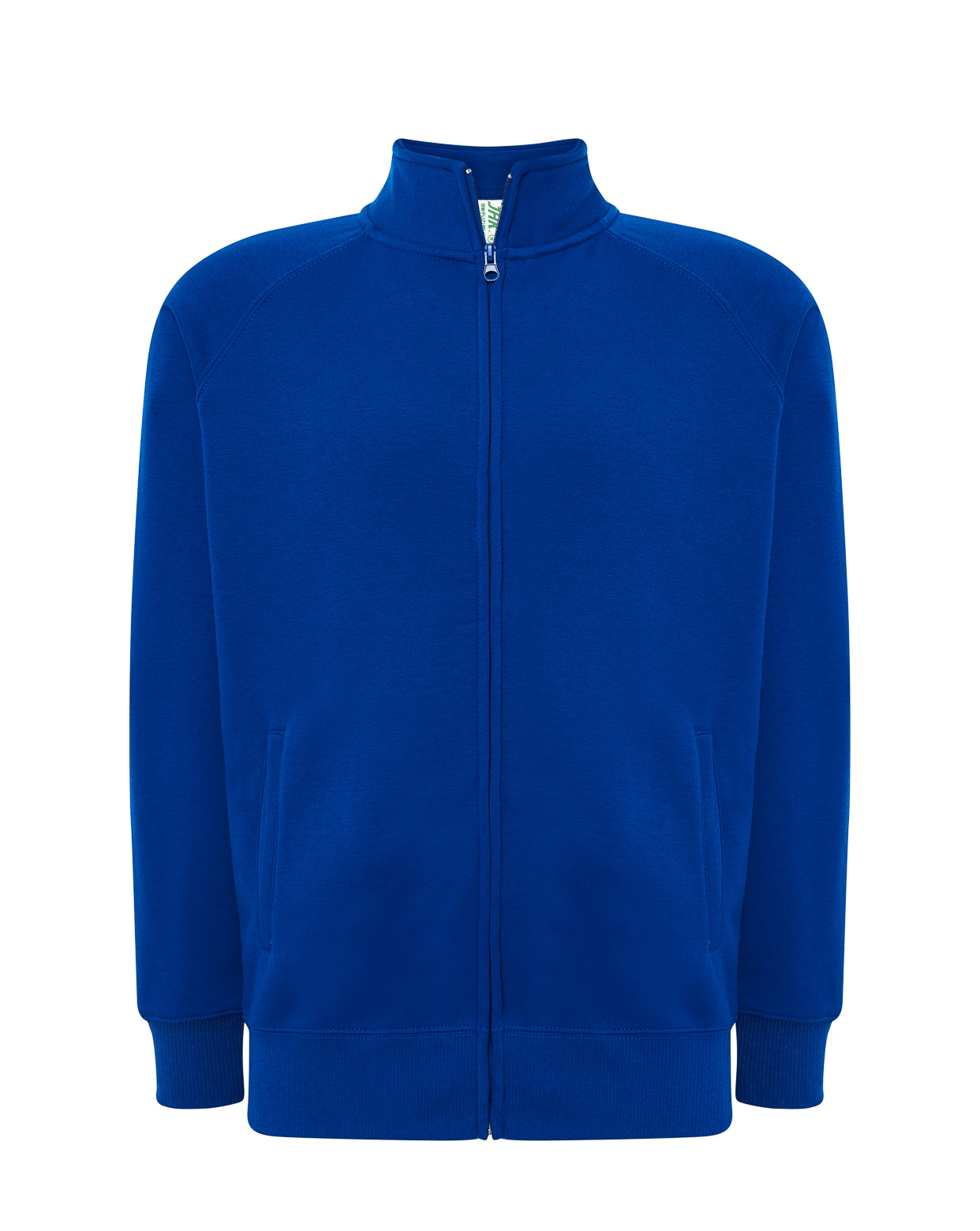 Full Zip French Terry Sweatshirt Royal Blue