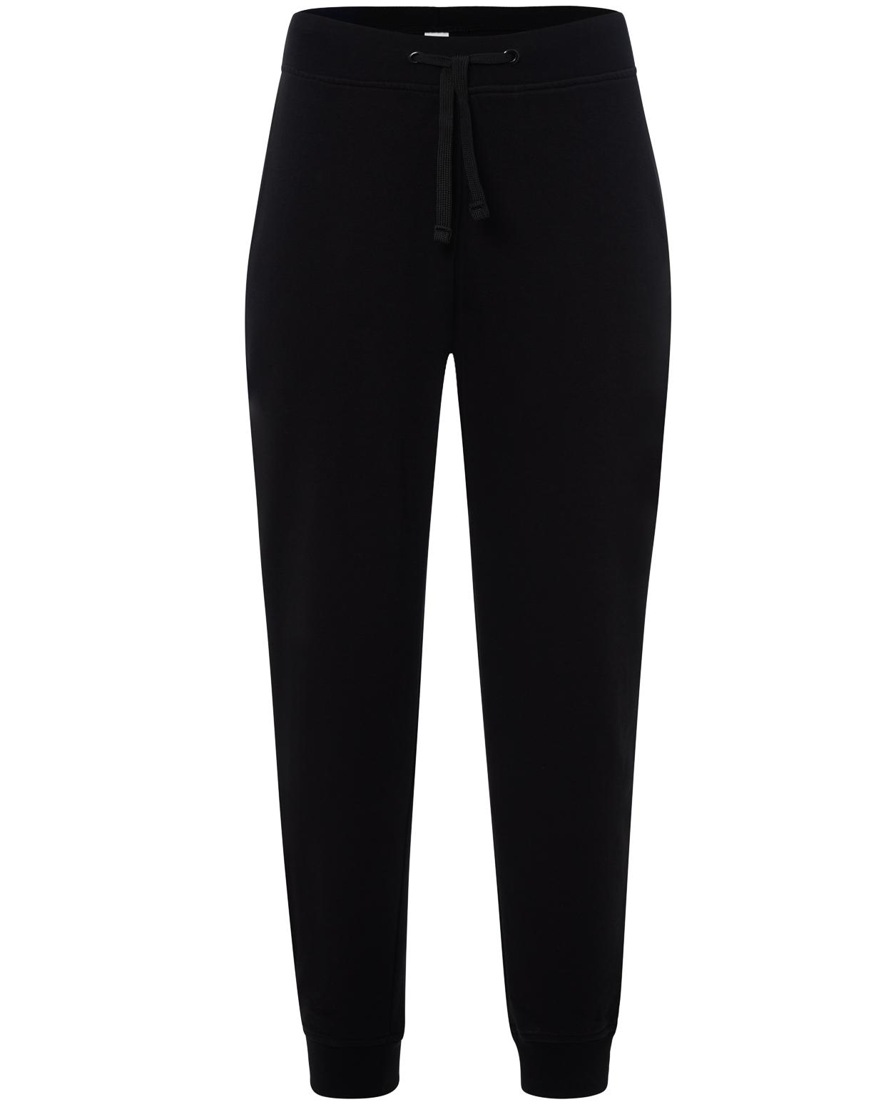 Sweat Pants Cuff French Terry Black