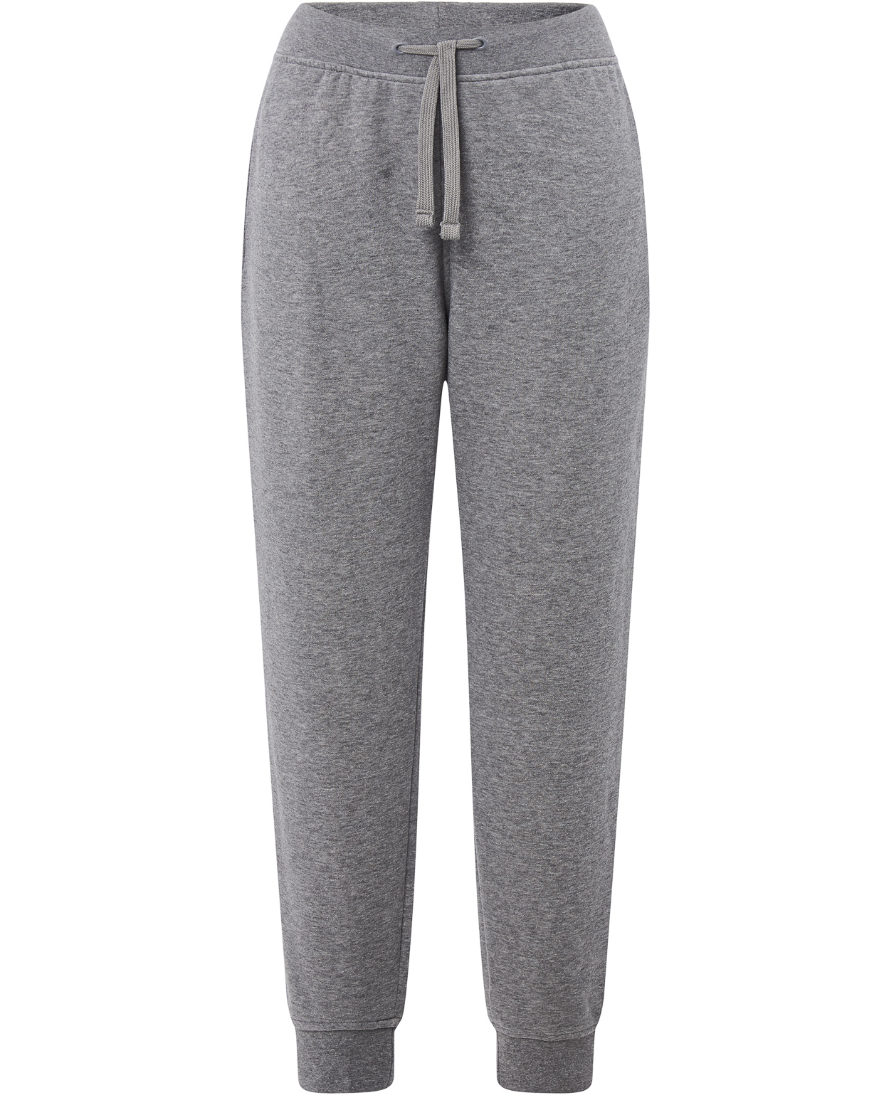 Unisex Cuff Sweat Pants  Grey Melange