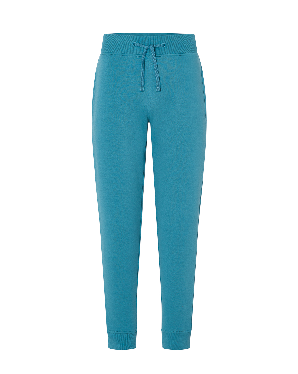 Unisex Cuff Sweat Pants  Petrol Blue