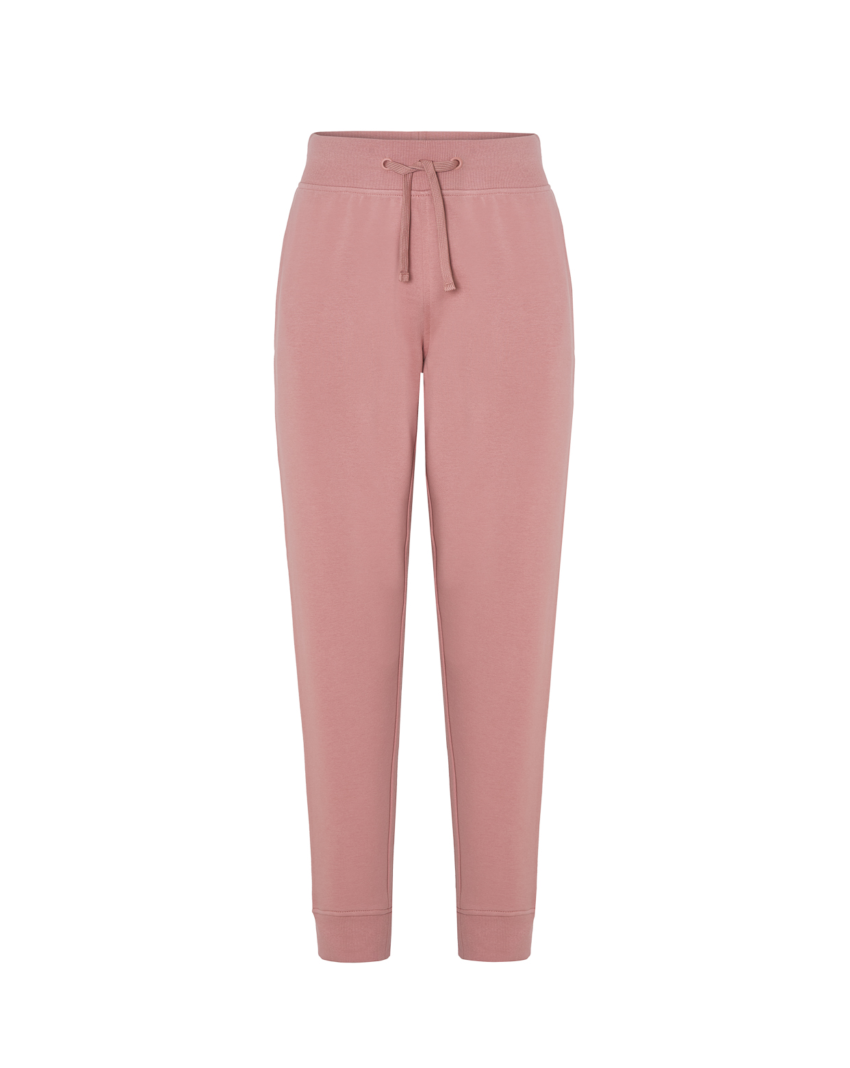 Unisex Cuff Sweat Pants  Pink Vintage