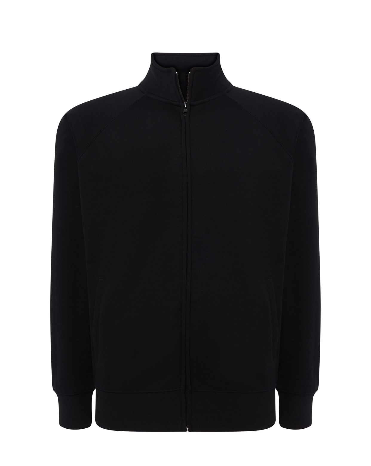 Full Zip Sweatshirt Black