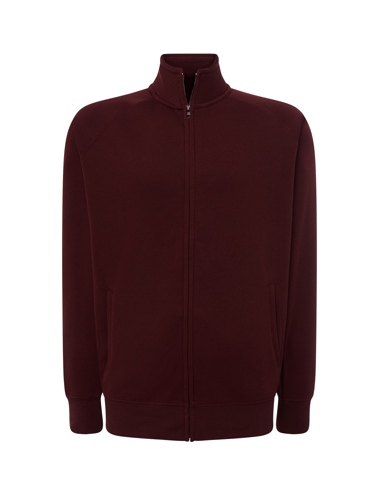 Full Zip Sweatshirt Cardinal