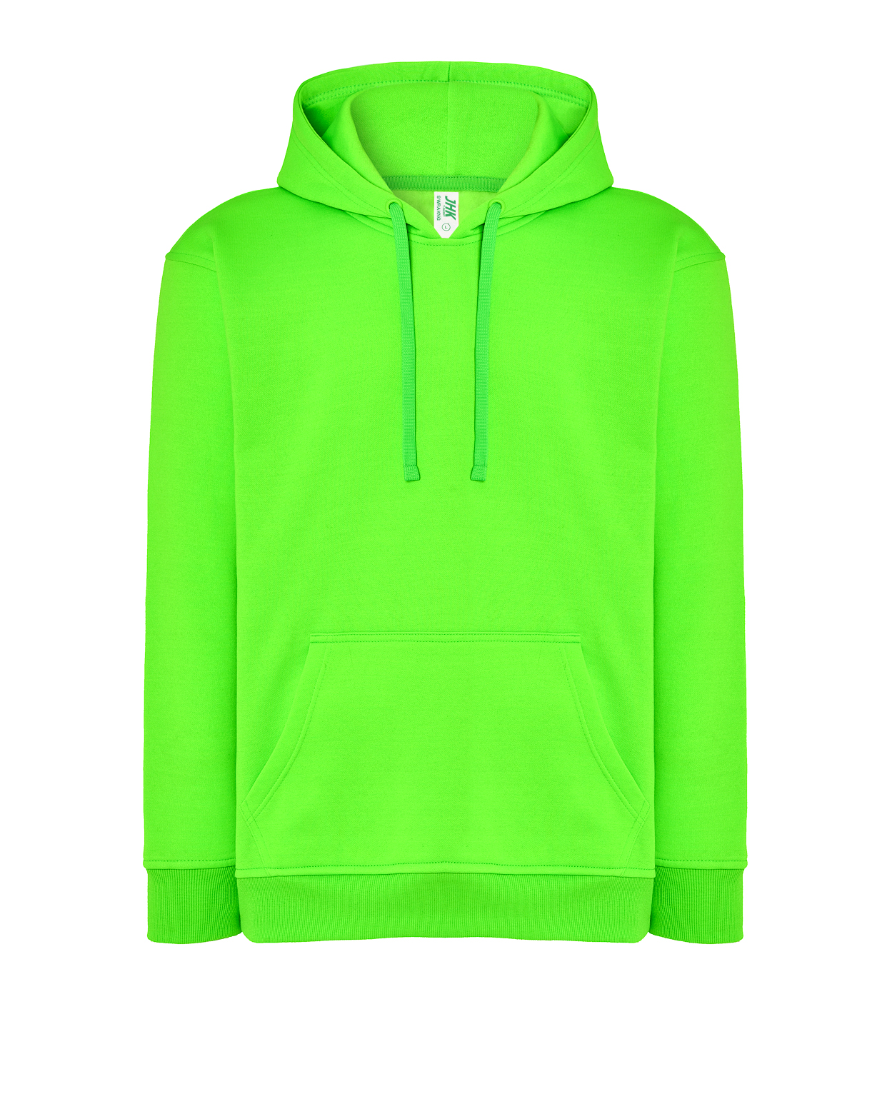 Kangaroo Sweatshirt Lime Fluor