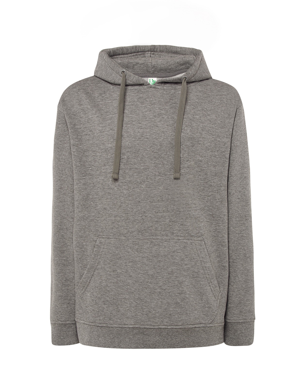 Kangaroo Sweatshirt King Size Grey Melange