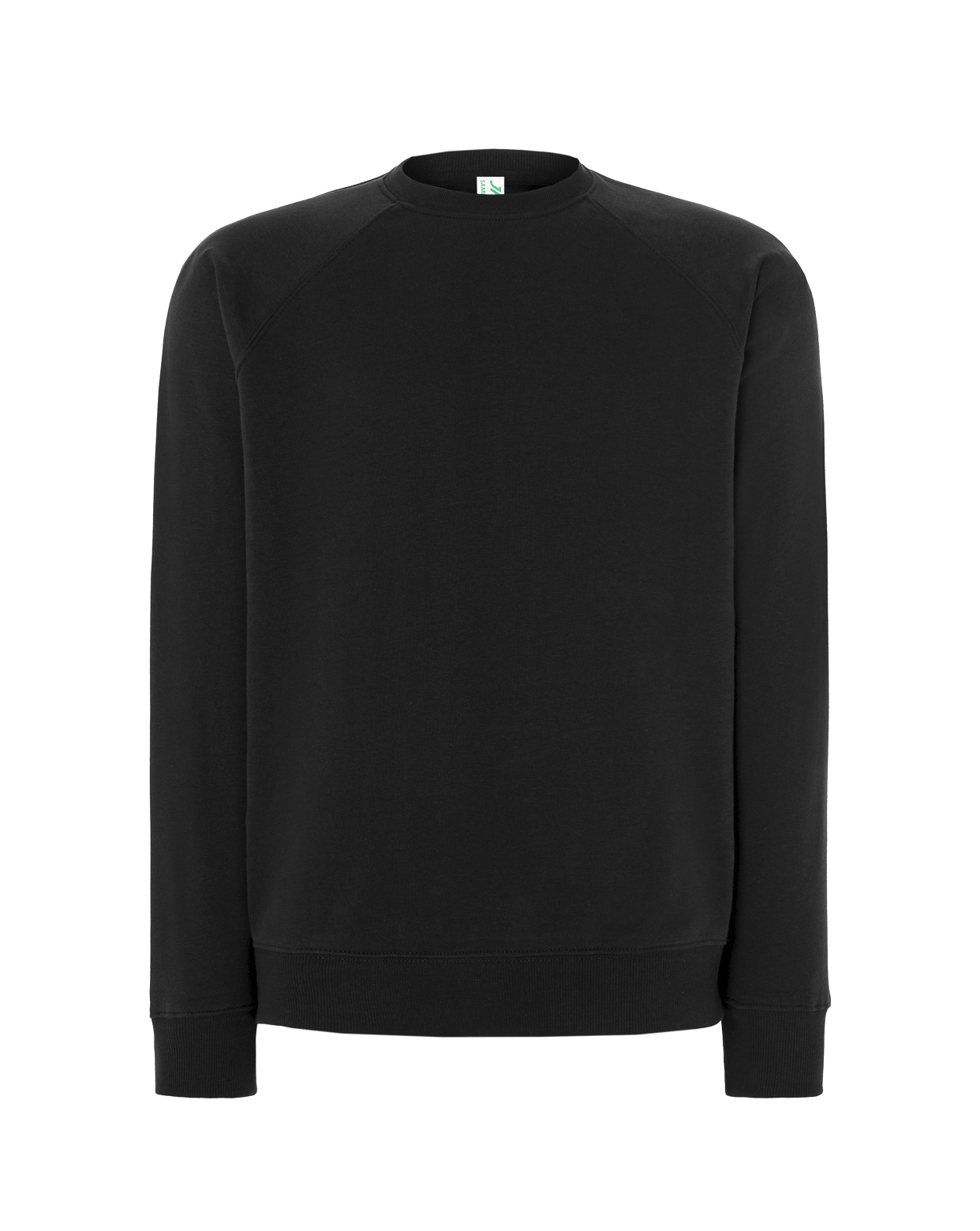 SWEATSHIRT RAGLAN UNISEX Black