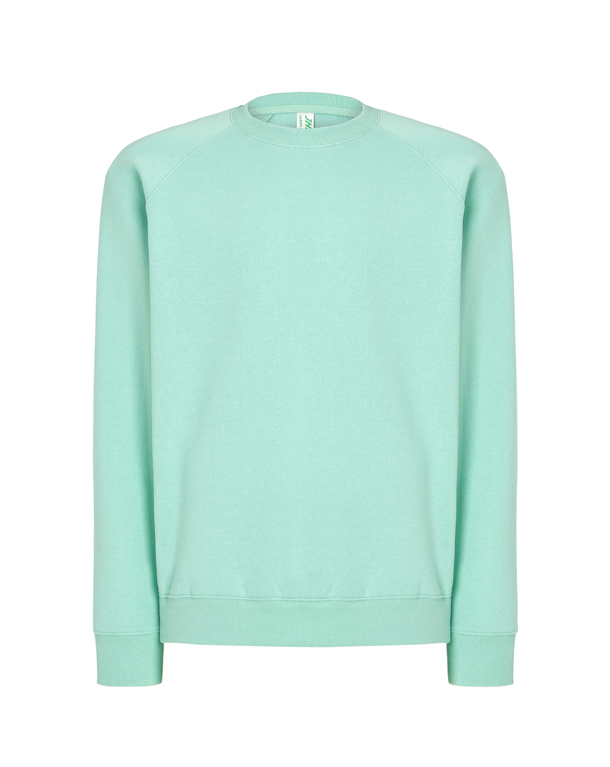SWEATSHIRT RAGLAN UNISEX Mint Green