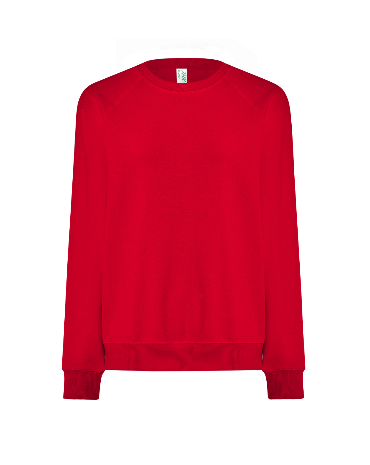 SWEATSHIRT RAGLAN UNISEX Red