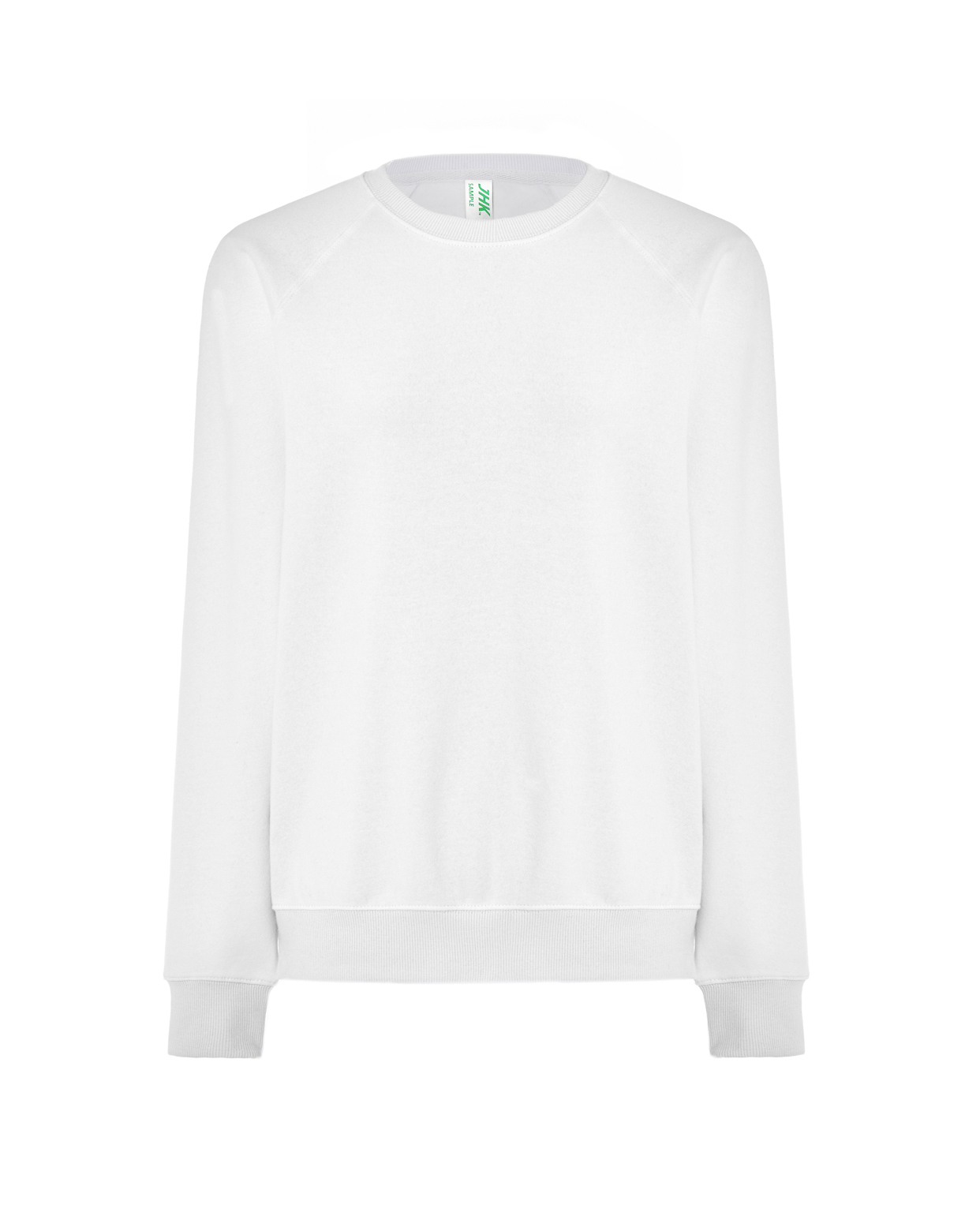 SWEATSHIRT RAGLAN UNISEX White