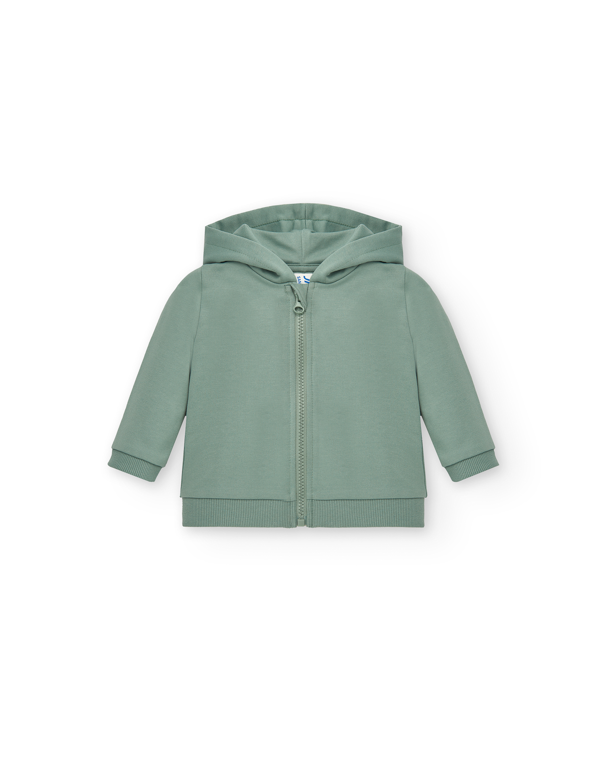 Baby Hooded Sweatshirt Moss Green