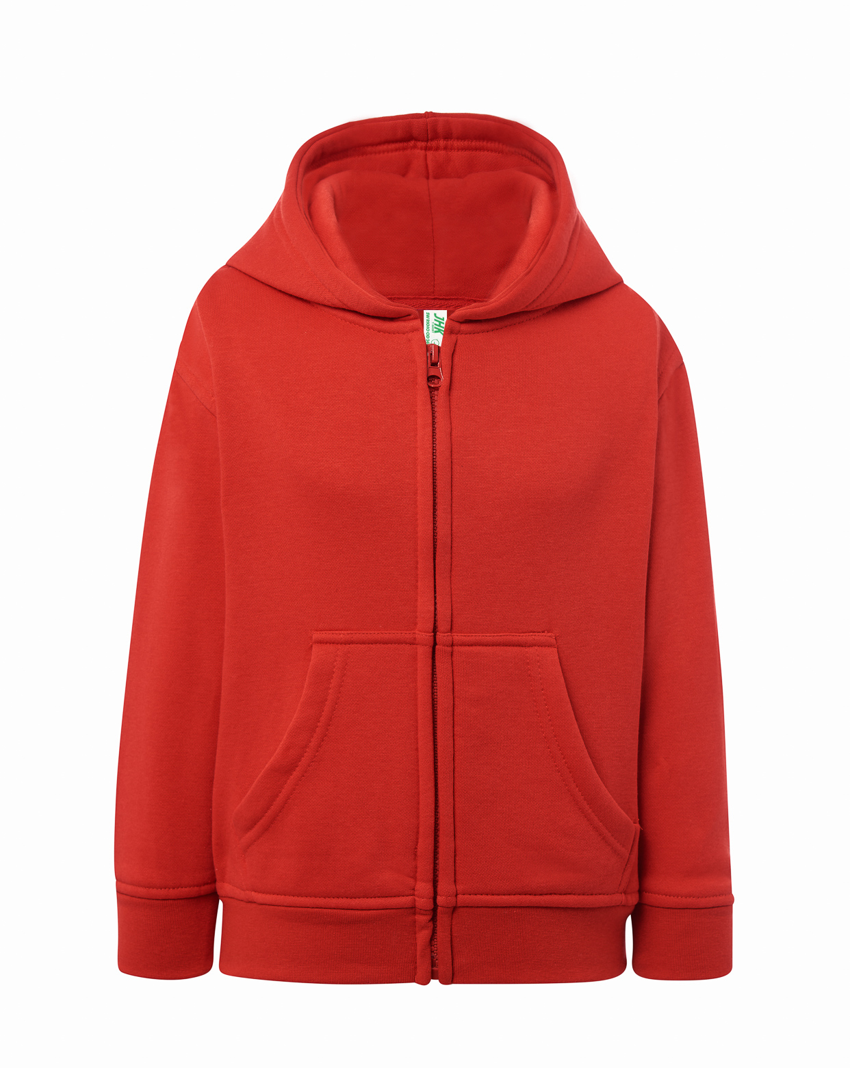 Kid Hooded French Terry Sweatshirt Red