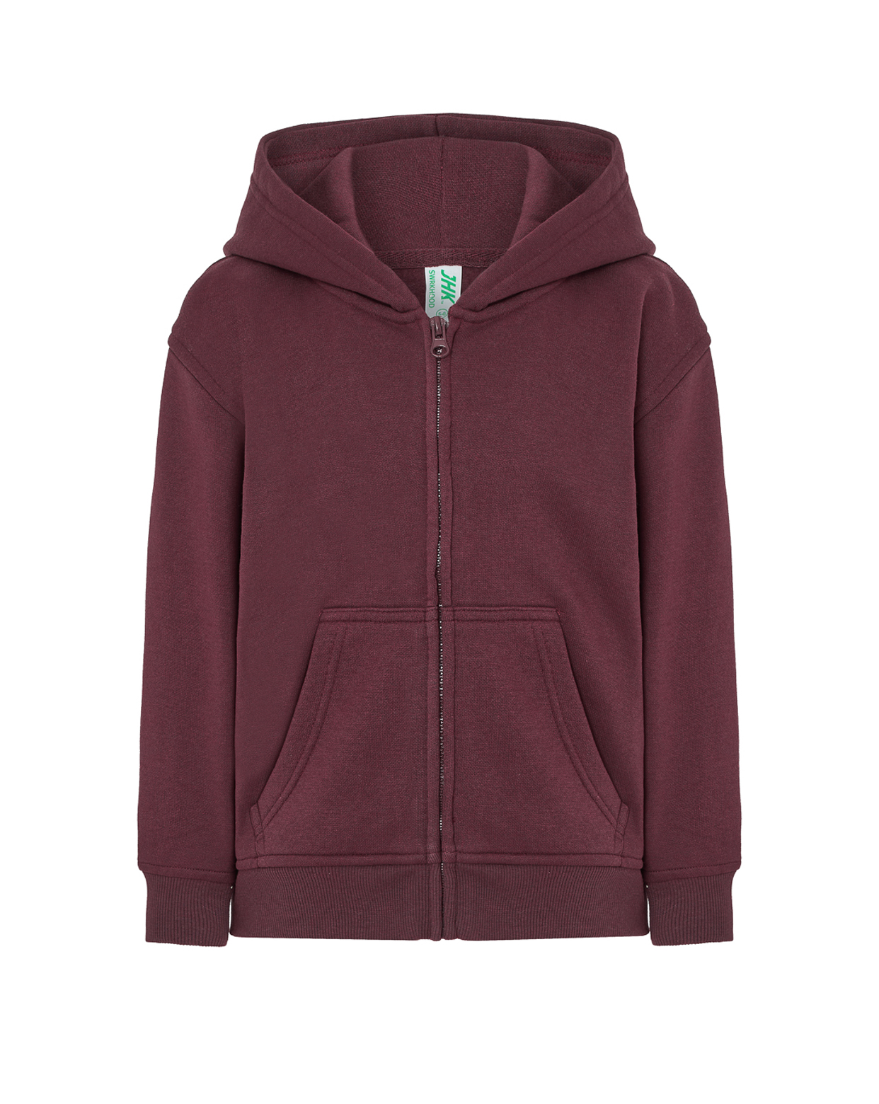 Kid Hooded Unisex Sweatshirt Burgundy