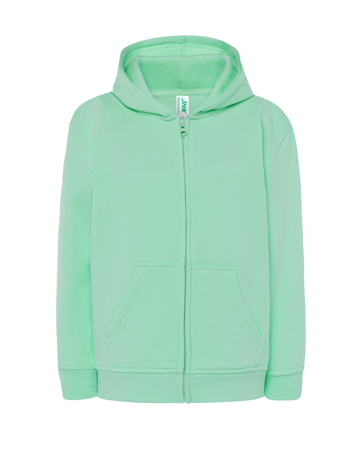 Kid Hooded Unisex Sweatshirt Mint Green