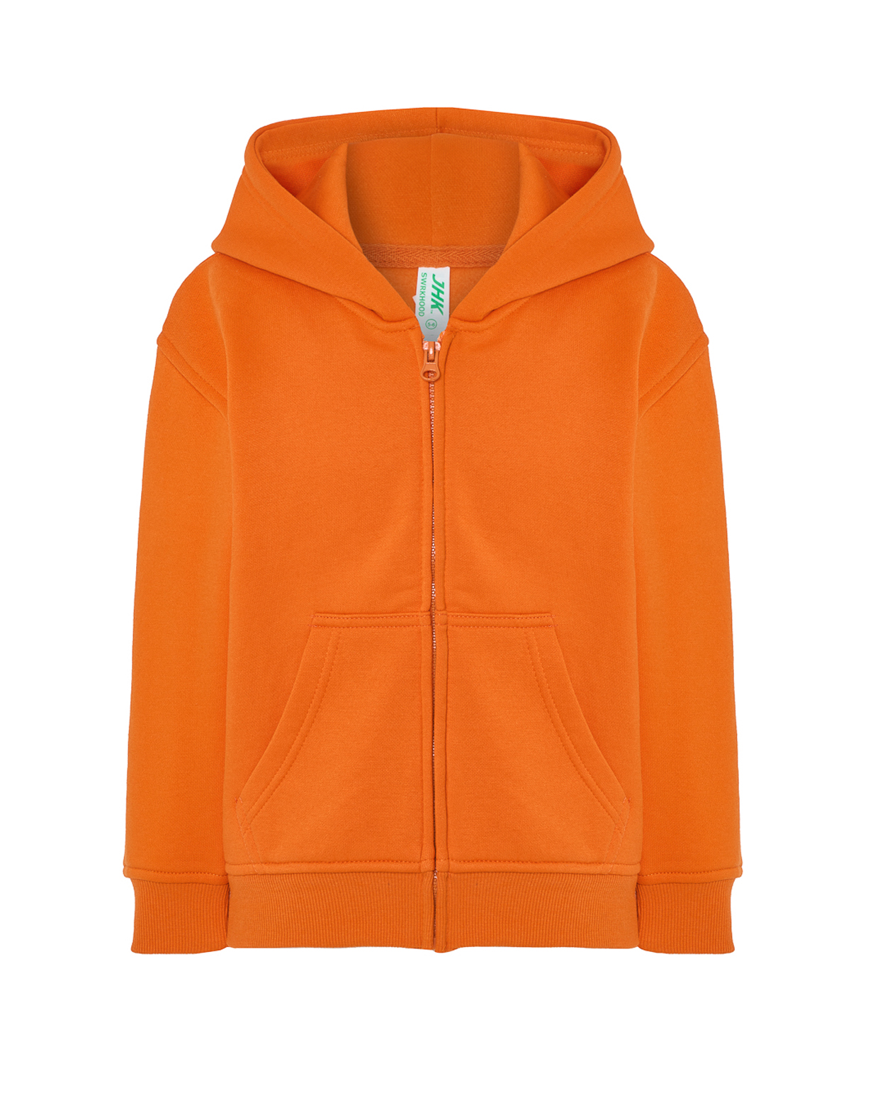 Kid Hooded Unisex Sweatshirt Orange