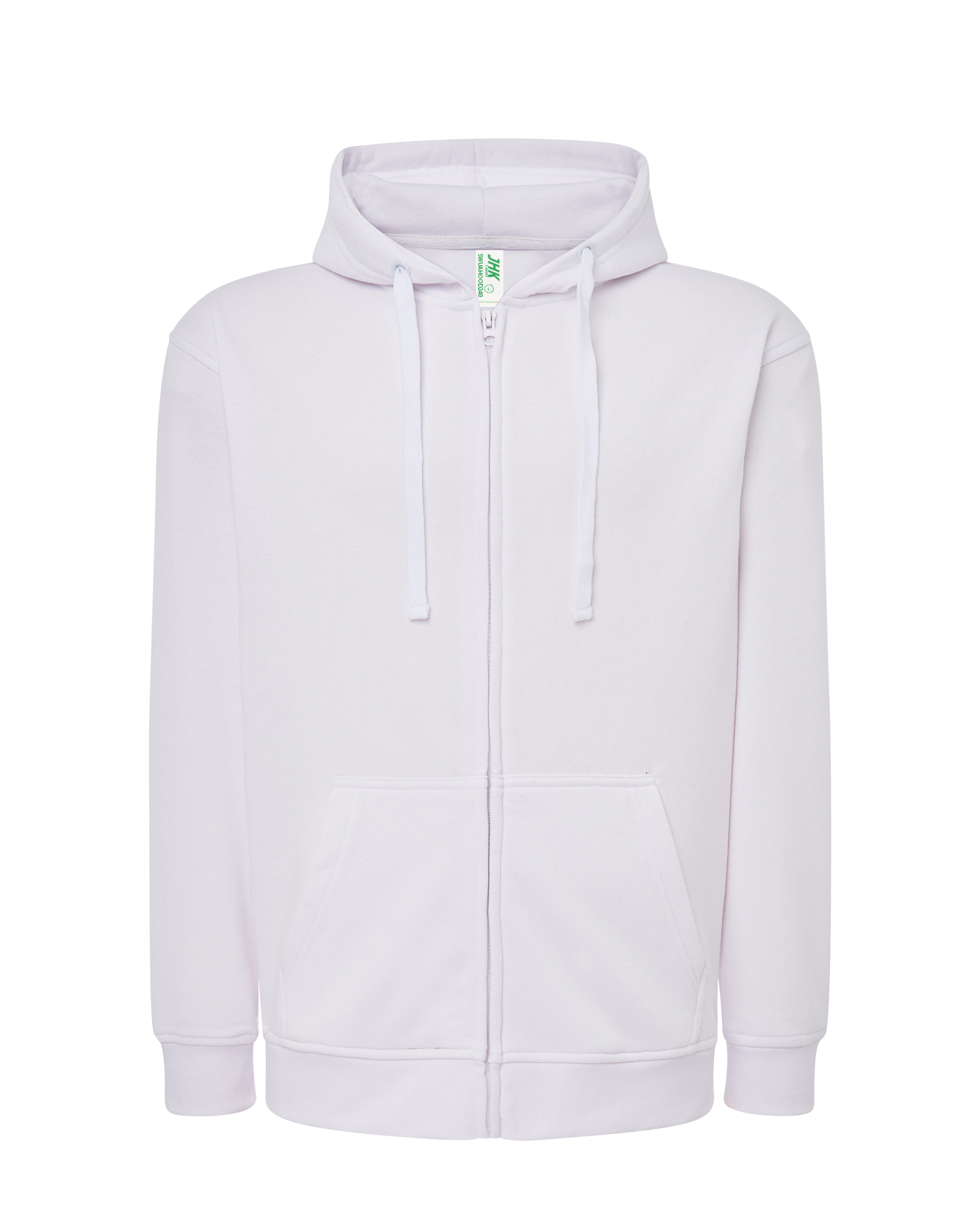 Hooded French Terry Sweatshirt White