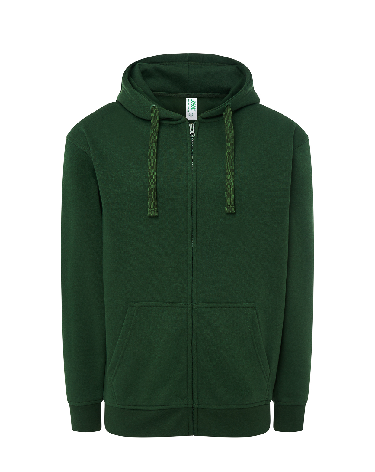 Hooded Sweatshirt Unisex Bottle Green